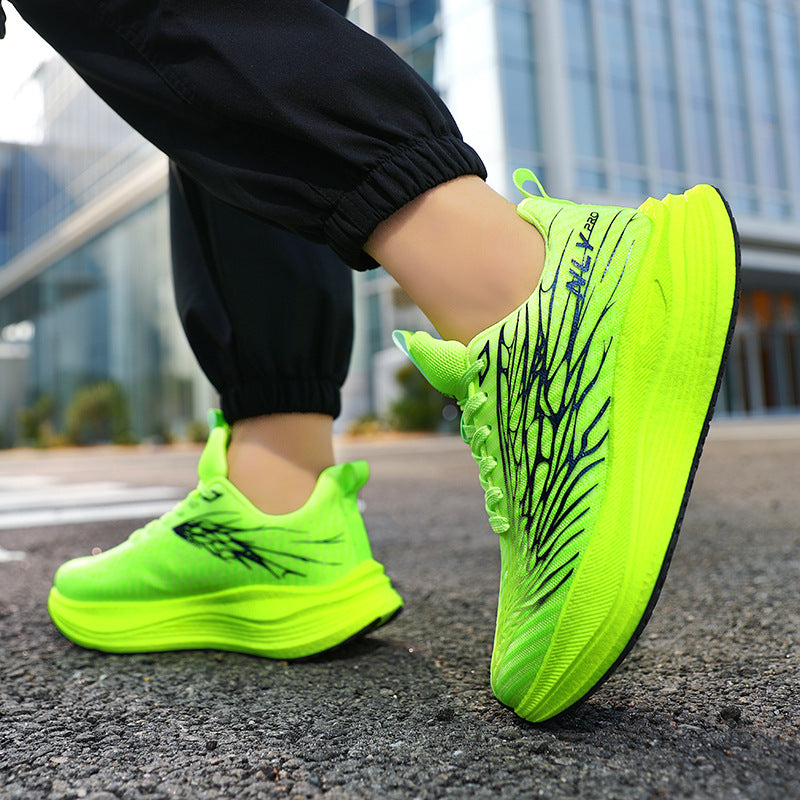 2025Summer New Men's Shoes Trendy Hot-Selling Breathable Sports Casual Comfortable Cushioned Popcorn Couple Versatile Shoes
