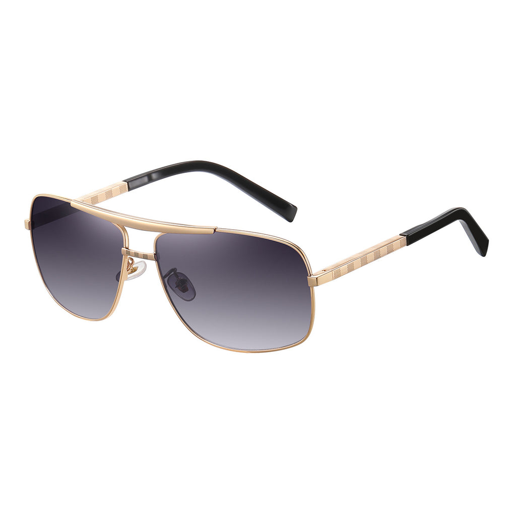 New style sunglasses for men ATTITUDE Vintage Square Frame Slingshot Sunglasses Trendy Men Street Style Fashion shades
