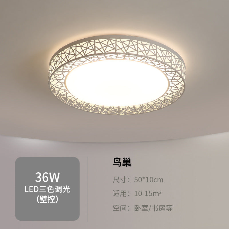 New Bedroom Lamp Simple Fashion Children's Room Lighting Warm Romantic Living Room Decor Creative LED Ceiling Lamp