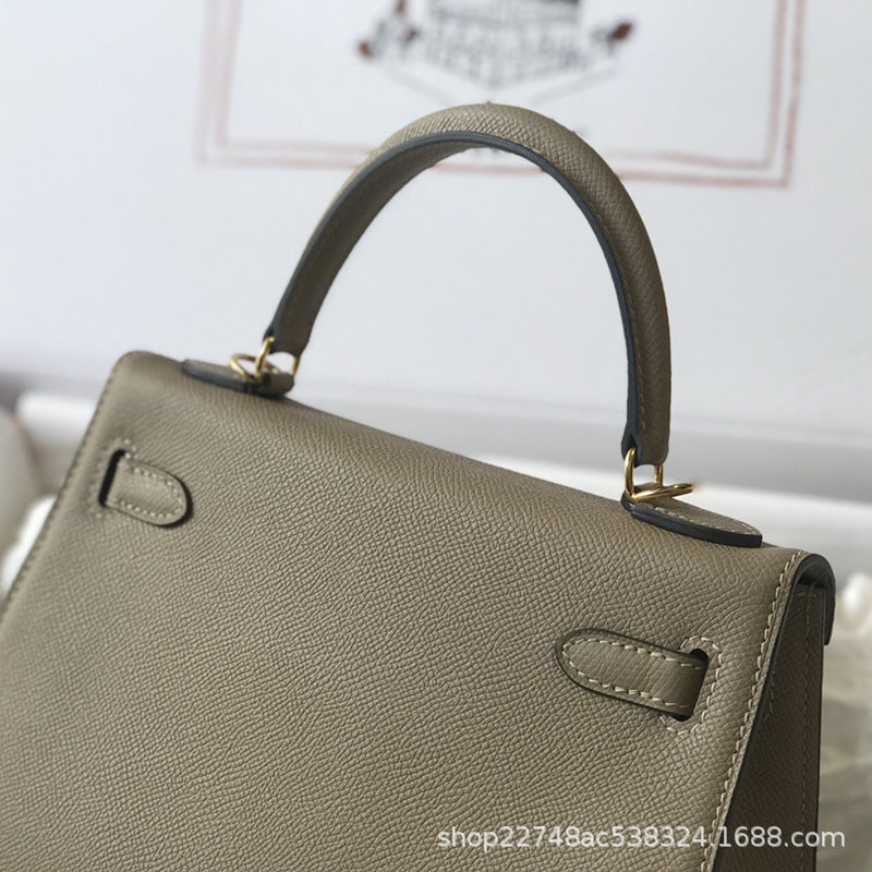 Hot Sale New Fashion Handbag for Women Platinum Kelly Bag Women's Shoulder Crossbody Bag Versatile Trendy Handbag