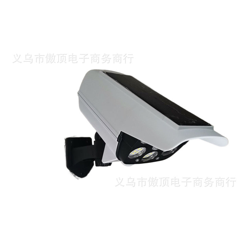 Specialized Ultra-Bright Solar-Powered Human Body Sensor Dummy Surveillance Camera Faux Camera Garden Light Emergency Light Wall Light Street Light