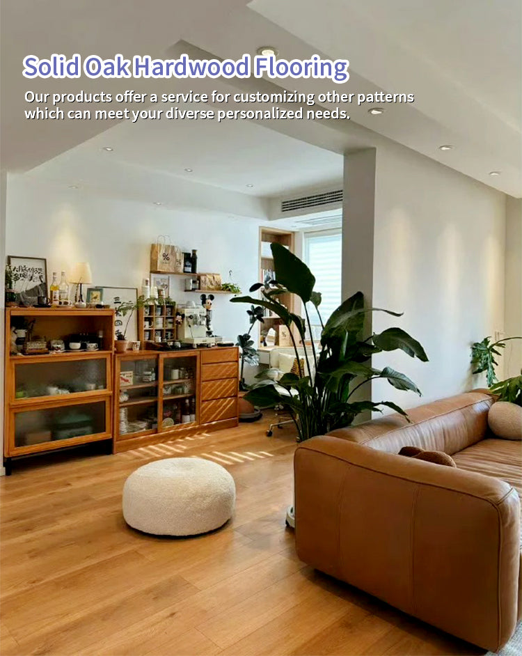 18mm B-Class Fire-Rated Oak Flooring | Custom Prefinished Waterproof Anti-Slip Hardwood Floor for Hotel Outdoor Public Building