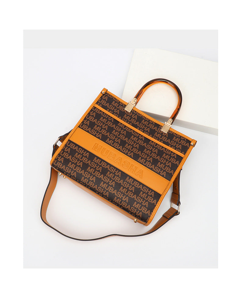 Women's Fashion Trend New Vintage Floral Series Handbag Large Capacity Unique Stylish Crossbody Bag
