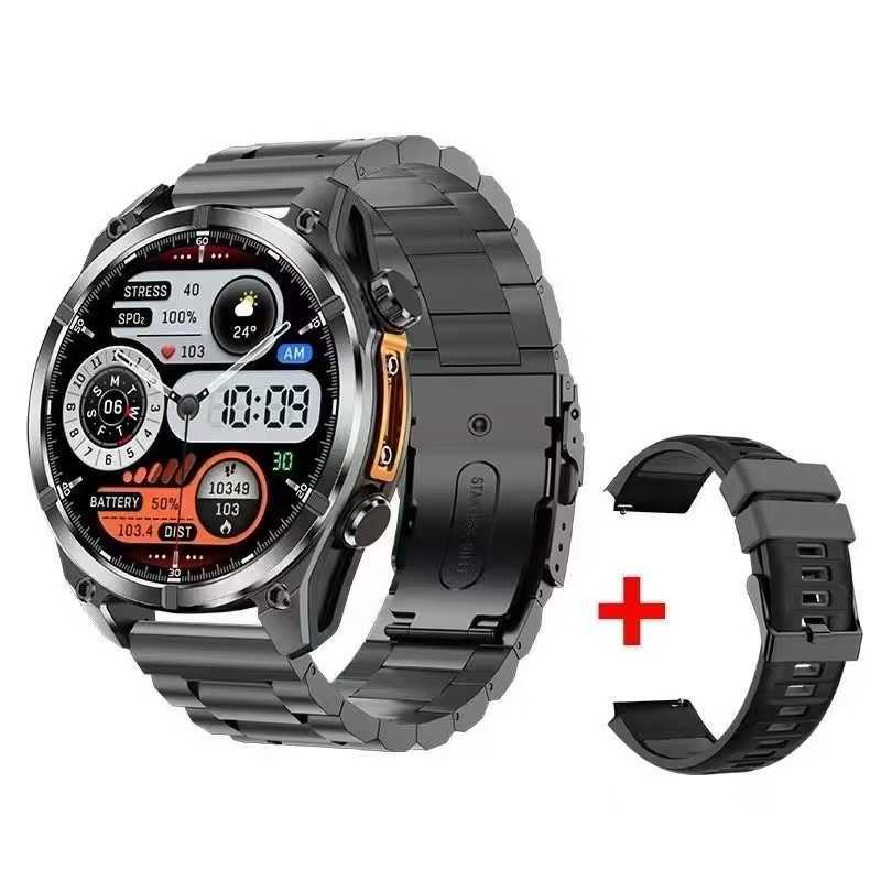 HD300Smart Watch Bluetooth Call Heart Rate Monitor Pedometer Sleep Altitude Barometric Pressure Depth Waterproof Sports Three-Proof