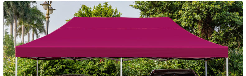 Four-Corner Rainproof Tent Four-Leg Rain Shelter Outdoor Advertising Exhibition Stall Use Sunshade Rain Cover Retractable Folding Canopy