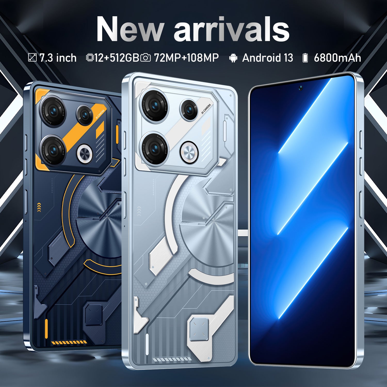 Hot Sale GT10 Pro Smartphone12+512G High-end Android smartphone Source Factory(Popular)