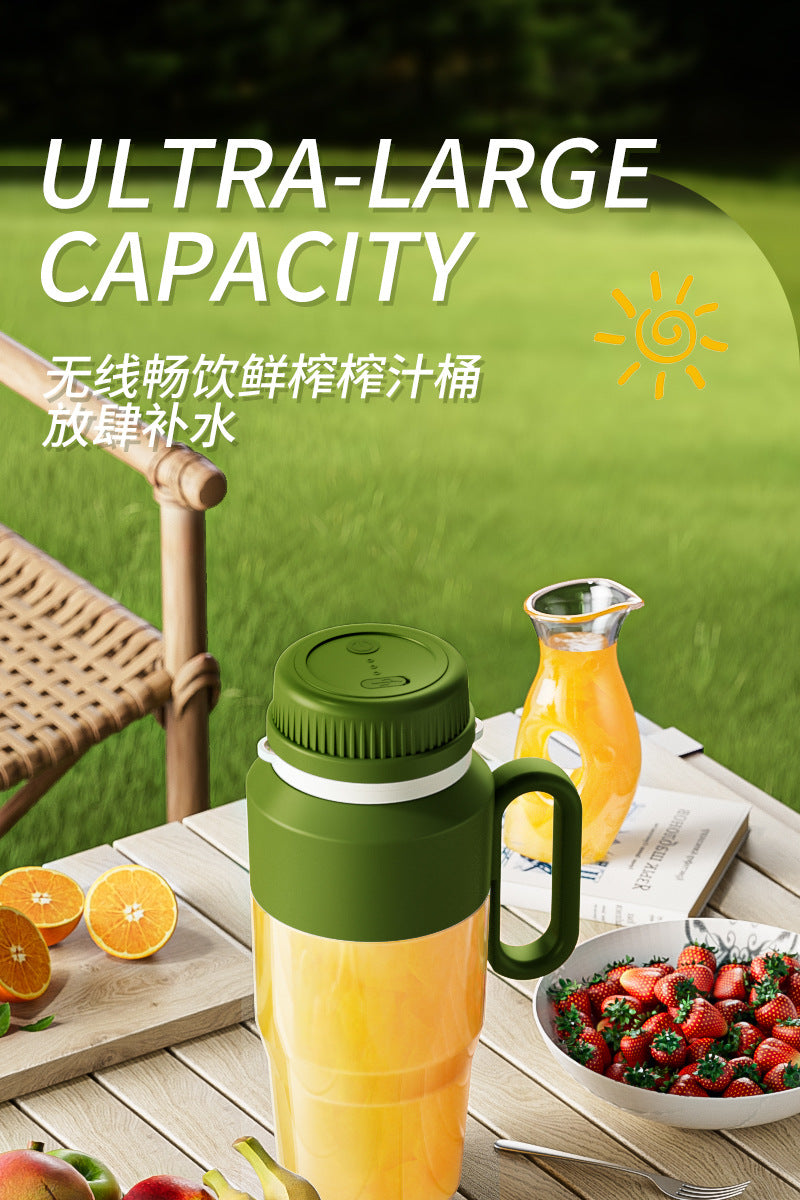 Juicer Small Wireless Large Capacity Juicing Cup Electric Portable Juice Machine Household Ton Ton Bucket Gift Customization