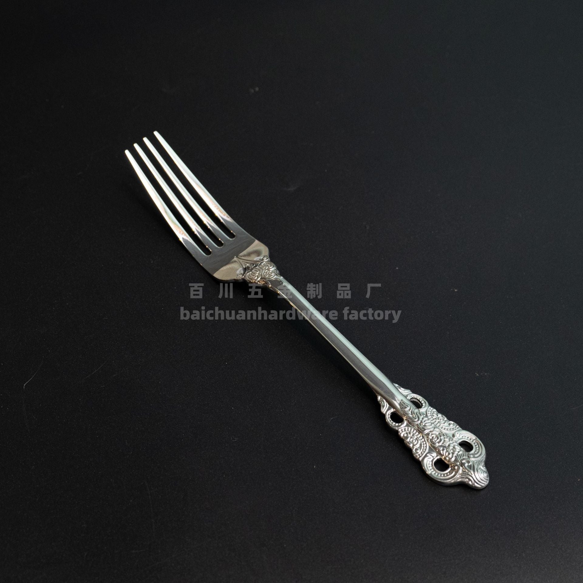 Court316Stainless Steel Tableware Cake Fruit Fork Home Hotel Dessert Fork Western Food Gift Wholesale