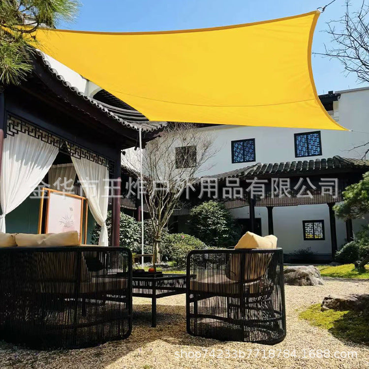 Sunshade Sail Factory Outdoor Camping Sunshade Canopy Sun Protection Awning Courtyard Pool Pergola Sunshade Canopy