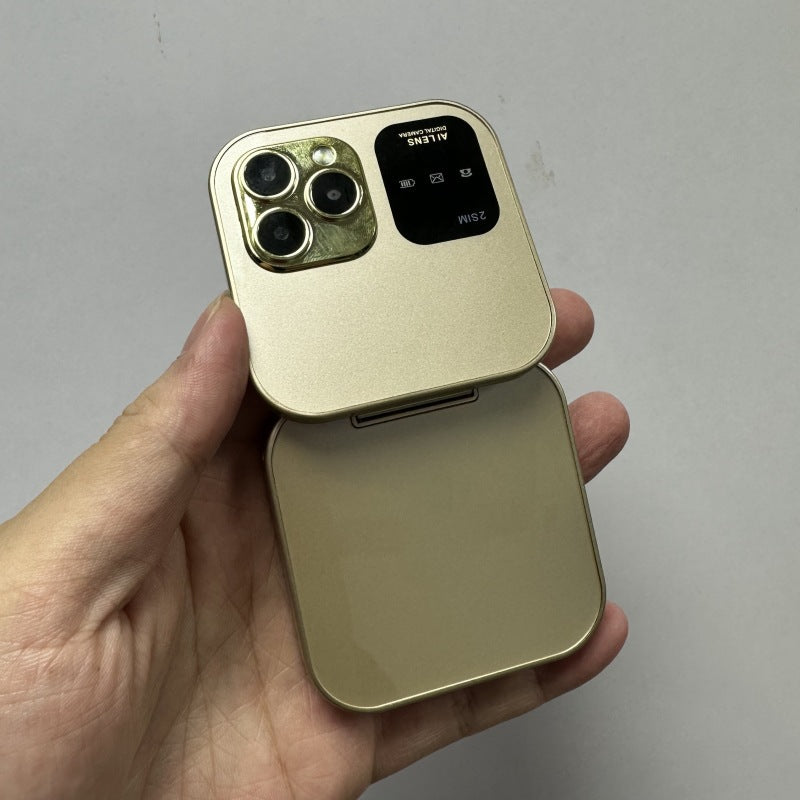 Mini Flip Phonei16 pro Flip Phone Dual SIM2G Button Mini Mobile Phone Wholesale