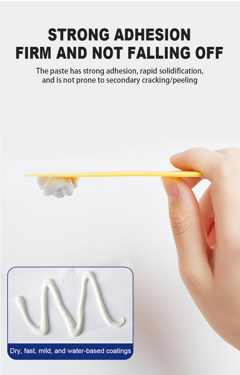 Wall Repair Paste Household Waterproof White Wall Repair Paste Nail Hole Crack Putty Paste Manufacturer Wall Renovation