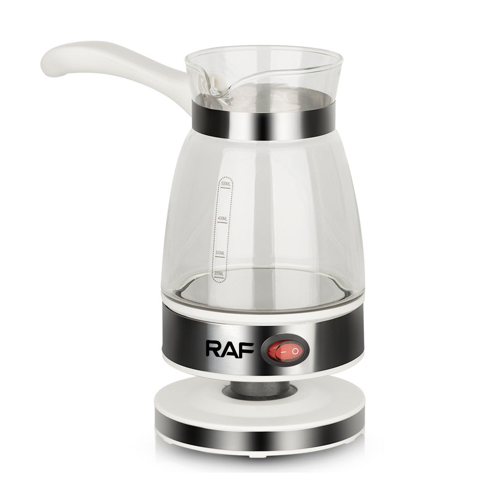 RAF New European Standard Electric Coffee Kettle Water Kettle Heating Transparent Kettle