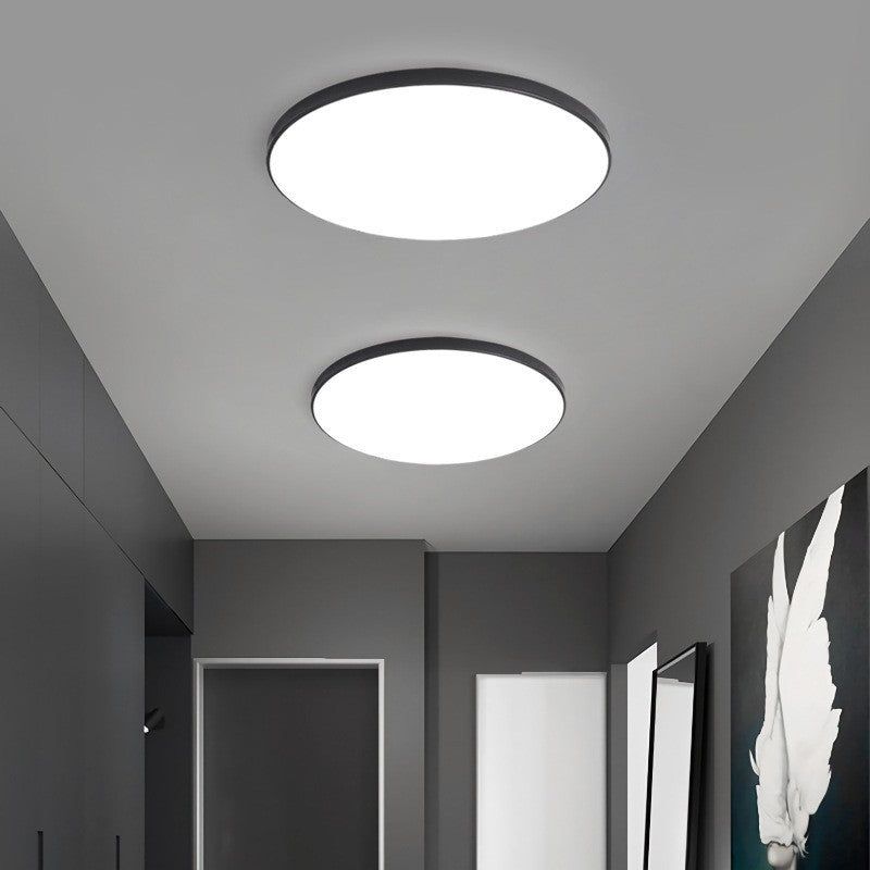 Triple-proof Light led Ceiling Light Ultra-Thin Corridor Aisle Light Modern Minimalist Balcony Light Round Bathroom Kitchen Light