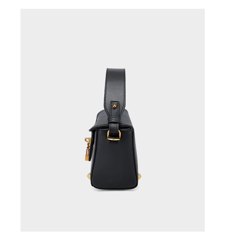 High-Quality Fashion Women's Bag Single Shoulder Bag Versatile Niche Crossbody Bag European and American Light Luxury Handbag Birthday Gift