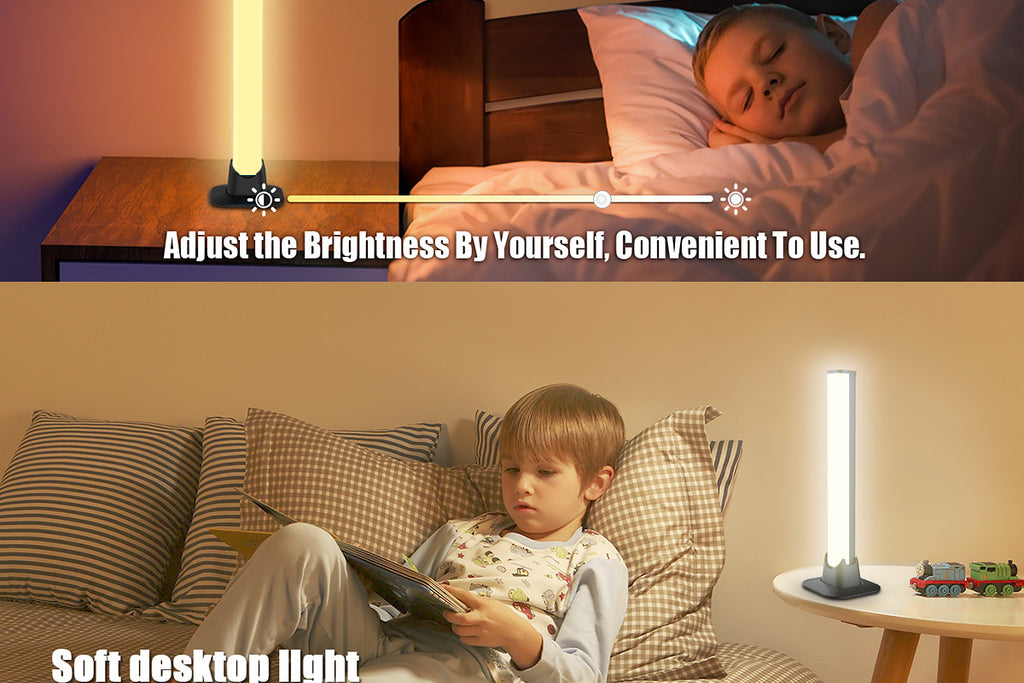Exclusive Supply LED Bluetooth Desktop Lamp USB Computer Ambient Light RGB Magic Color WIFI Intelligent Sound Pickup Ambient Light