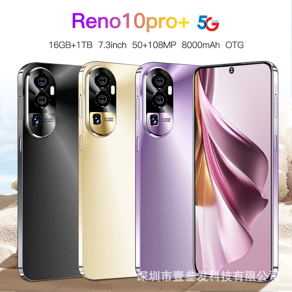 New Reno10pro(2+16G)7.3Inch5G All-in-One Hot-Selling Smartphone Factory