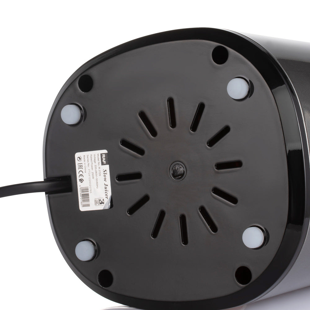 RAF EU Standard Original Juice Extractor Household Fully Automatic Large Caliber Pulp Juice Separation Juicer Easy to Clean