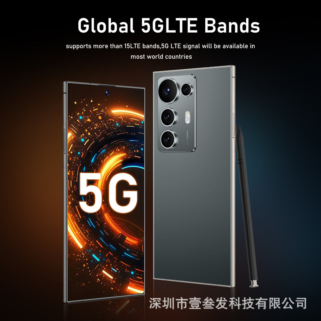 C-S25 Ultra Smartphone2+16 High-end7.3Inch Large Screen Factory4gG Mobile Phone