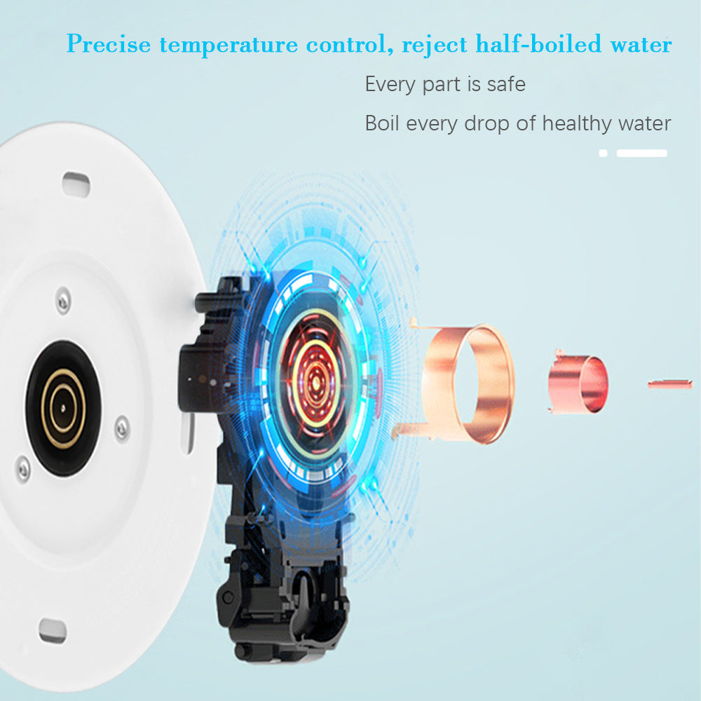 European Standard Large Capacity Electric Kettle Automatic Power-off Electric Heating Kettle Stainless Steel Household Boiling Water Kettle2.L