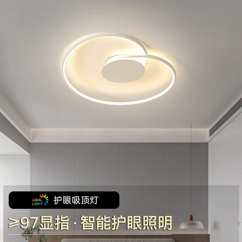 Bedroom light led Modern Minimalist Ceiling Light Internet Celebrity ins Creative Heart-Shaped Home Main Bedroom Study Zhongshan Lighting