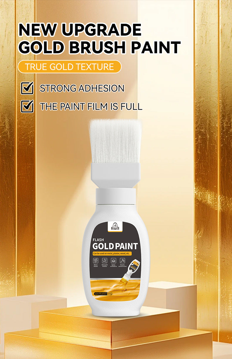 Lacquer Hero Glitter Gold Leaf Lacquer Gold Powder Lacquer Paint Super Bright Gold Lacquer Water-based Calligraphy Lacquer Water-based Gold Lacquer