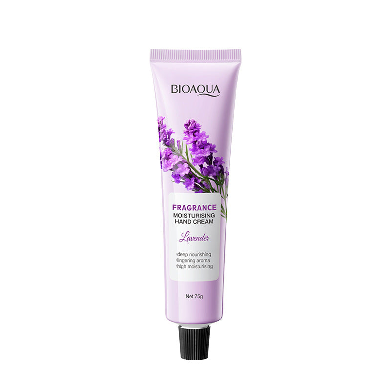 Flower Moisturizing Hand Cream BIOAOUA Autumn and Winter Sakura Moisturizing Hand Cream Cross-Border Foreign Trade Wholesale