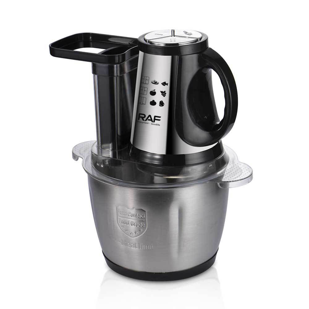 RAF European Standard Household Meat Grinder3L Press Shredding Vegetable Cutter Blender Food Processor Multifunctional Meat Grinder