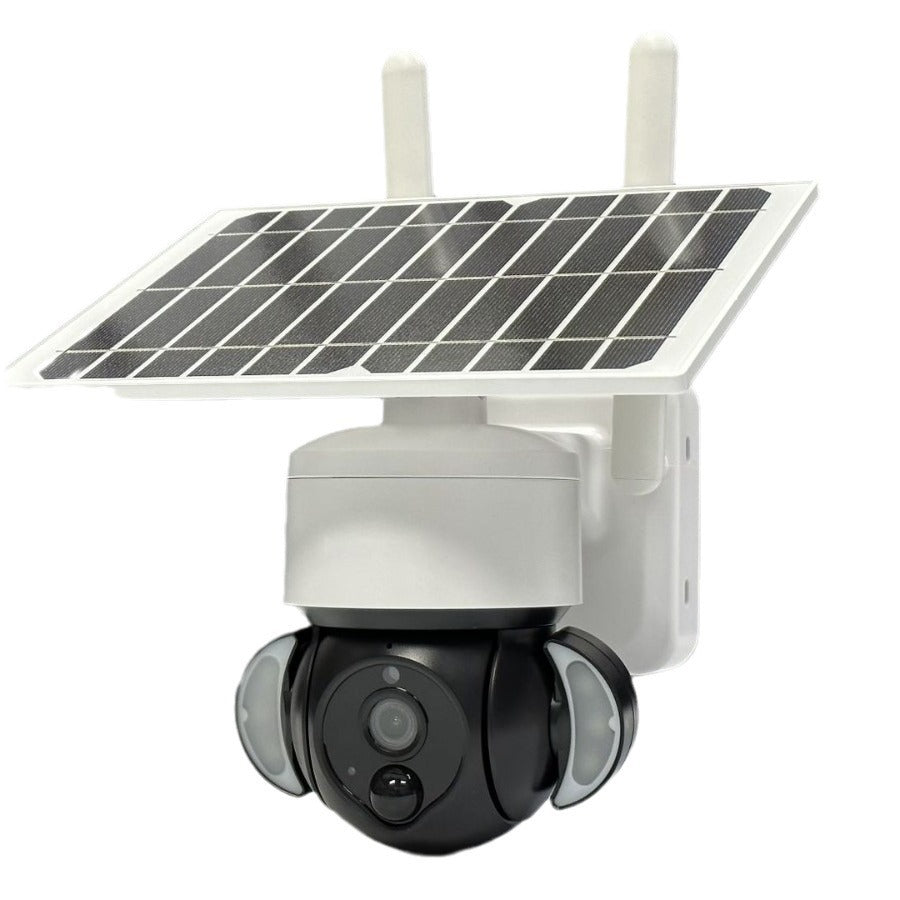 Solar Energy WiFi Camera tuya Tuya Surveillance HD Night Vision Waterproof Infrared Dual Camera Wide Angle