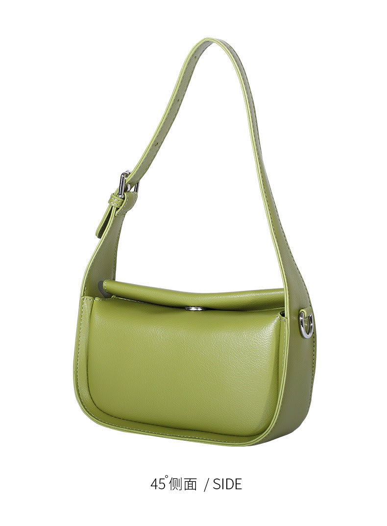 In-stock One-piece Dropshipping Women's Shoulder Bag2024New simple design versatile crossbody small bag for commuting