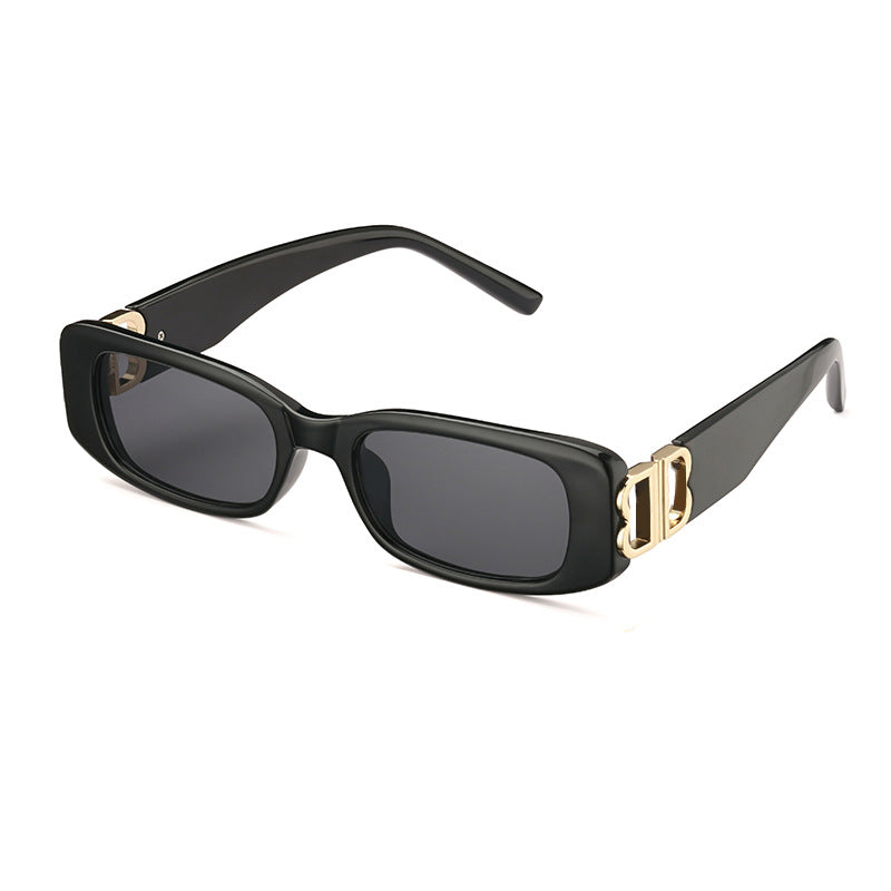 New Small Frame Sunglasses for Women, European and American Fashion, Internet Celebrity Style, High-End Glasses Trend sunglasses