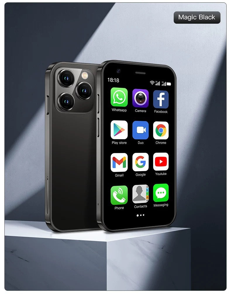 New Mobile Phone XS15 Smartphone Dual SIM Mini Phone Straight Touch Screen Android3G Hot-selling Small Mobile Phone