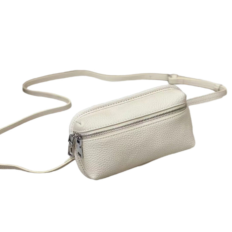 Compact and Exquisite Phone Bag for Women2025New Lightweight Simple Chest Bag Fashionable Portable Mini Crossbody Bag Small Bag