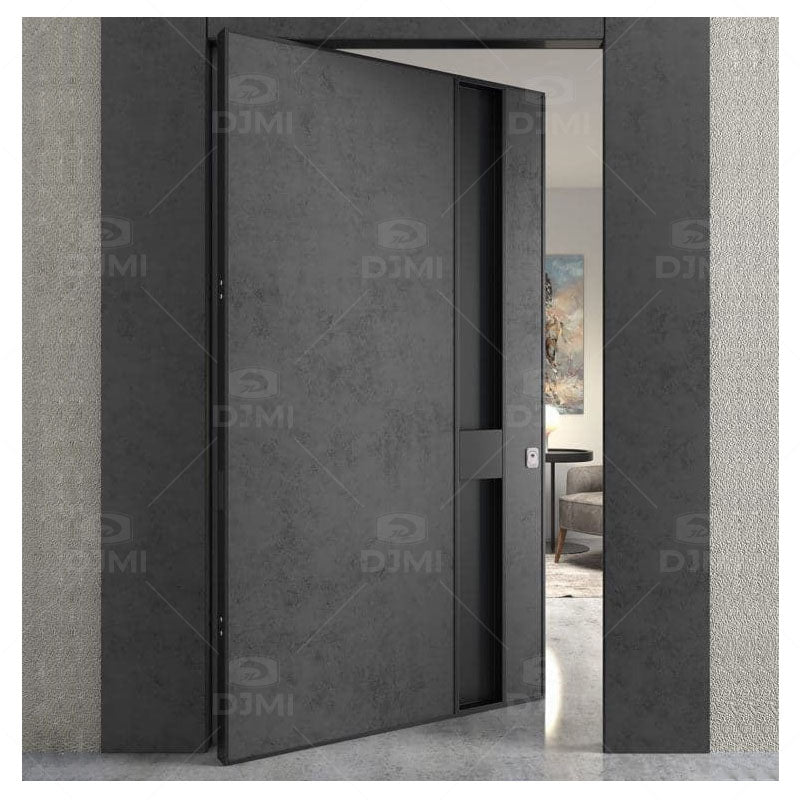 Guangdong Daji Custom America Style Aluminum Luxury Door Pivot for Exterior Main Door Security Tall Entry Modern Doors