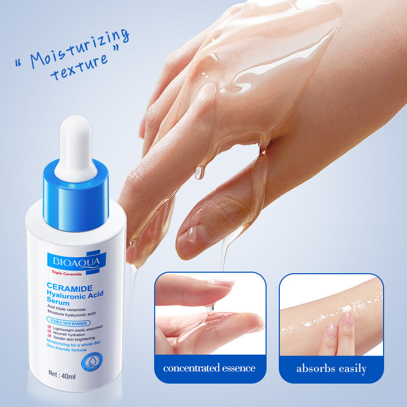 BIOAOUA Ceramide Hyaluronic Acid Moisturizing Essence Hydrating Essence Liquid  Wholesale