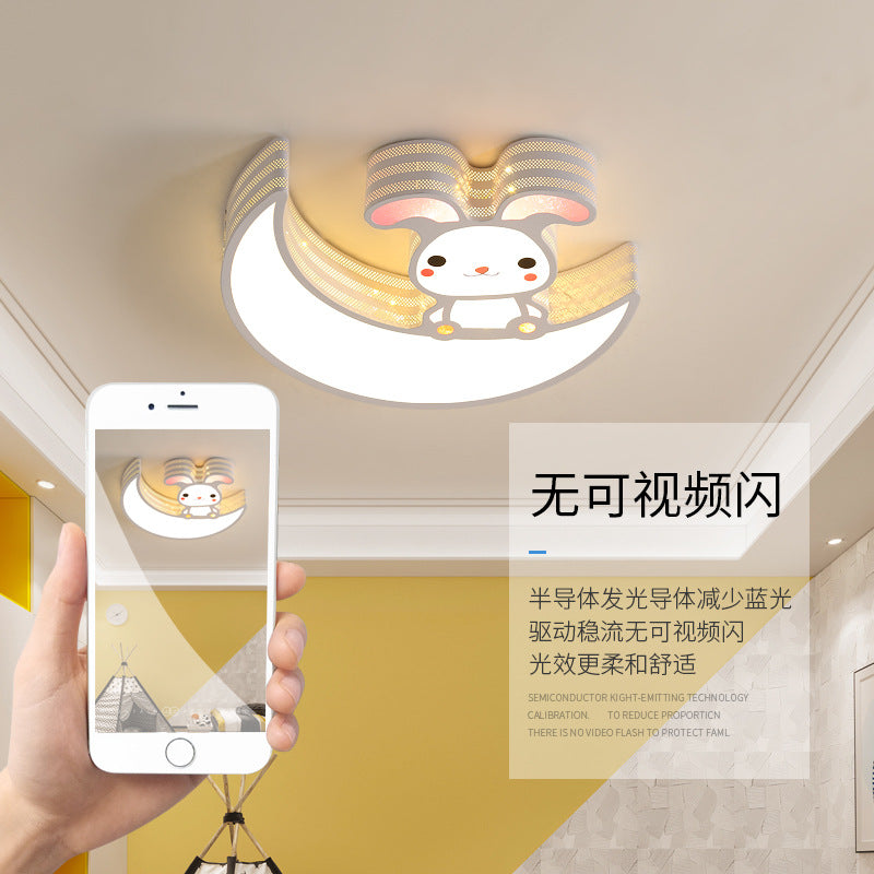 Creative Children's Lamp Bedroom lamp cartoon ceiling light modern minimalist LED Eye Protection Room Lamp Zhongshan Lighting Wholesale