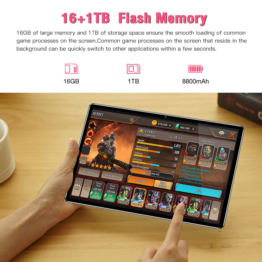 Tablet Tab Ultra High-End Android Smart Tablet10Inch WiFi Bluetooth Tablet(Popular)