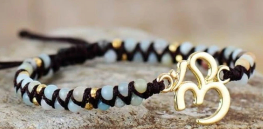 108Pink Quartz Bracelet Lotus Lucky Tree Pendant Labradorite Braided Bracelet Agate Tiger Eye Elastic Bracelet