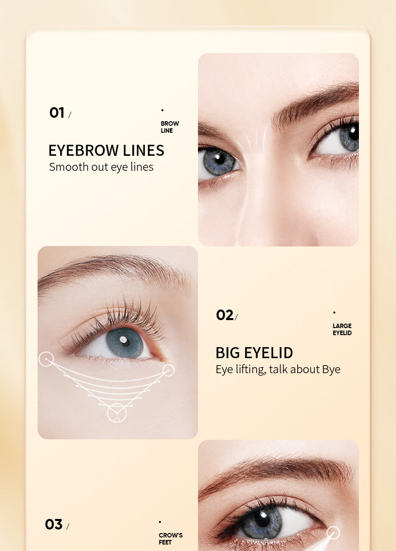 Gold Butterfly Eye Mask SADOER Eyes mask15g Moisturizing and Nourishing Tablets for Cross-Border Wholesale