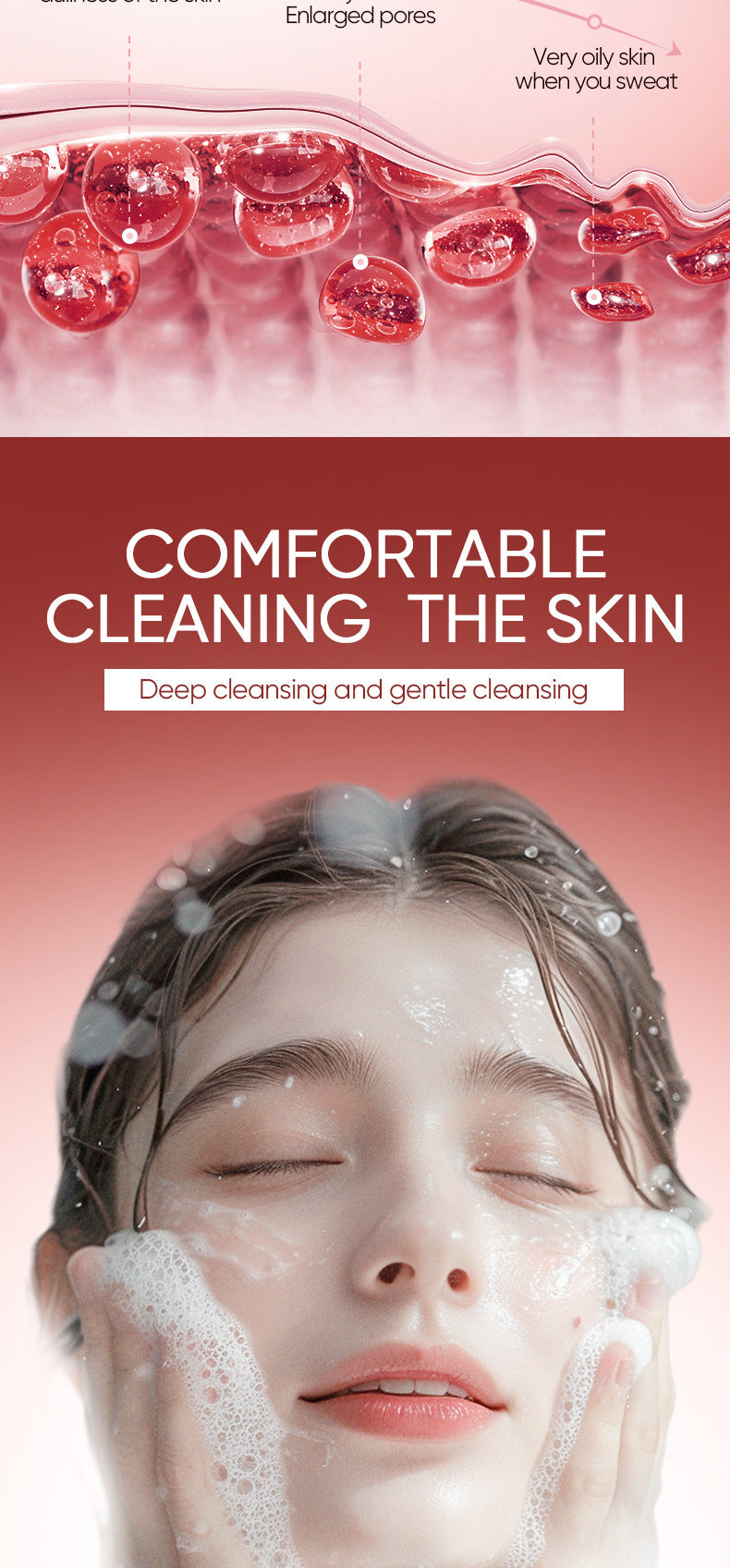 Snail Purifying Facial Cleanser BIOAOUA Moisturizing and cleansing facial cleanser cross-border foreign trade wholesale