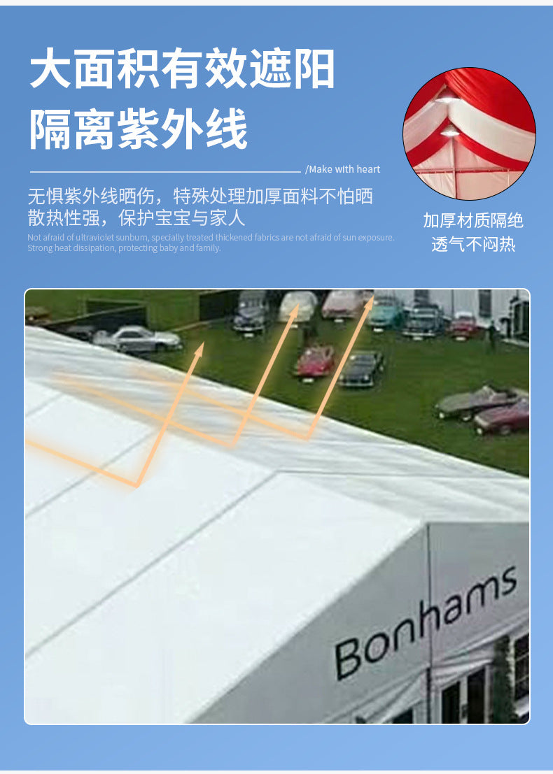 Outdoor Tent for Banquets, Weddings, Exhibition Halls, Wedding Banquets, Events, European Style Wedding Party Storage Tent