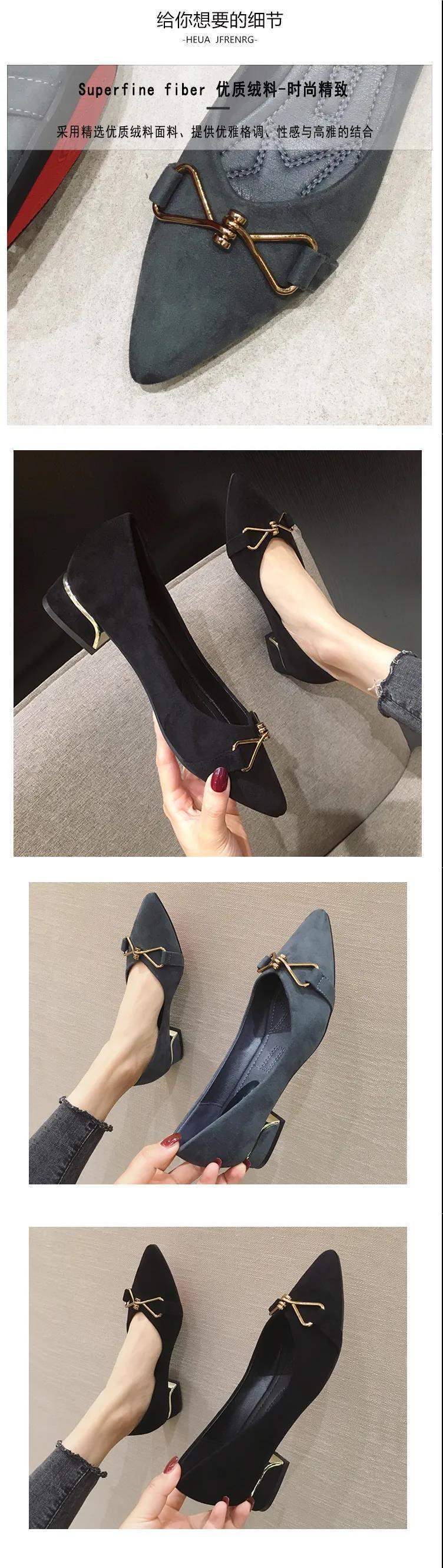 Pumps Women2025New Korean Style Versatile Fairy High Heels for Women, Soft Sole, Non-Chafing, Chunky Mid Heel Fashion Shoes for Women