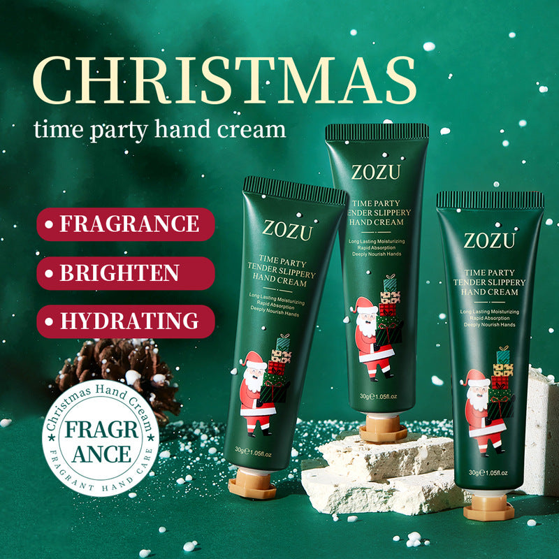Full English Christmas Hand Cream ZOZU Moisturizing, Refreshing, and Nourishing Hand Cream Gift Set for  Wholesale