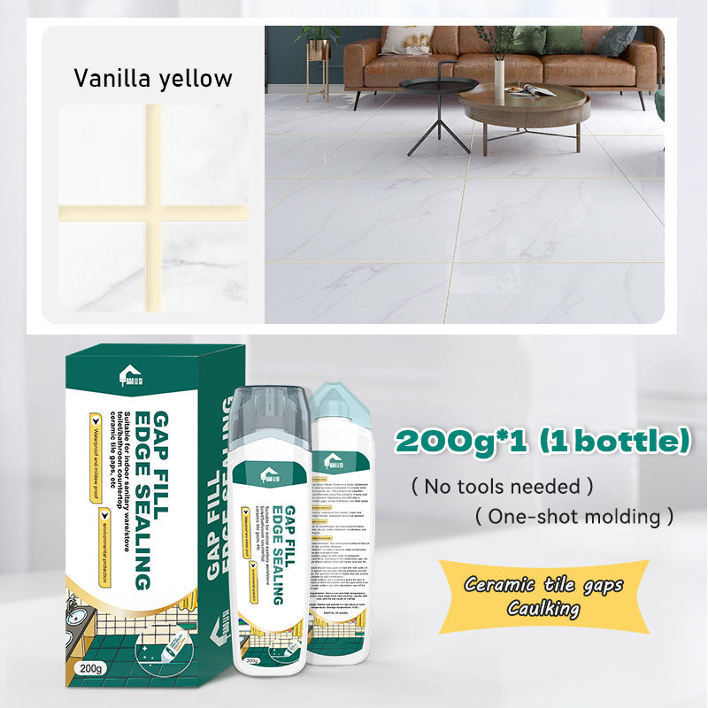 baolisi Aircraft Head Tile Floor Tile Corner Grout Paint Kitchen and Bathroom Sink Toilet Moisture-Proof Grout Agent