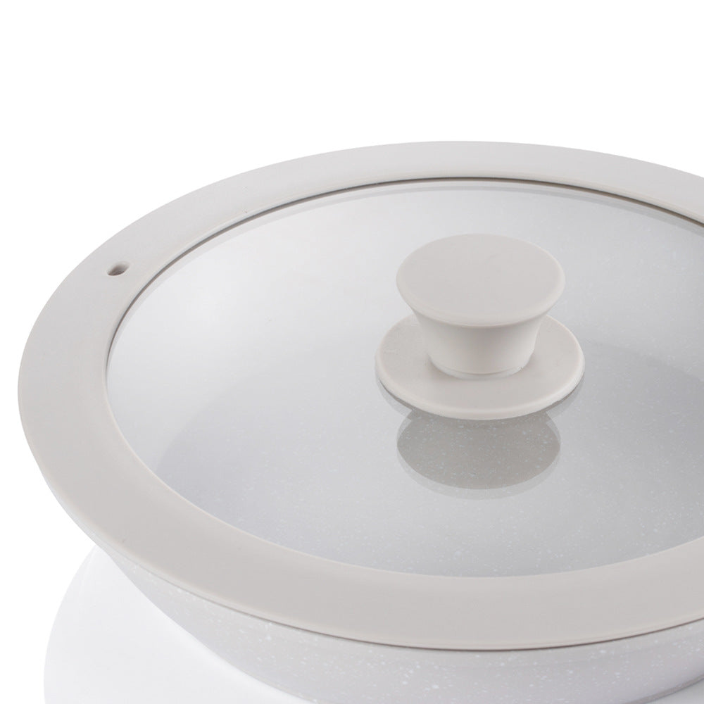 RAF Hot Sale Handle Detachable Non-Stick Pan Ceramic Glaze Universal Stove Cookware Set