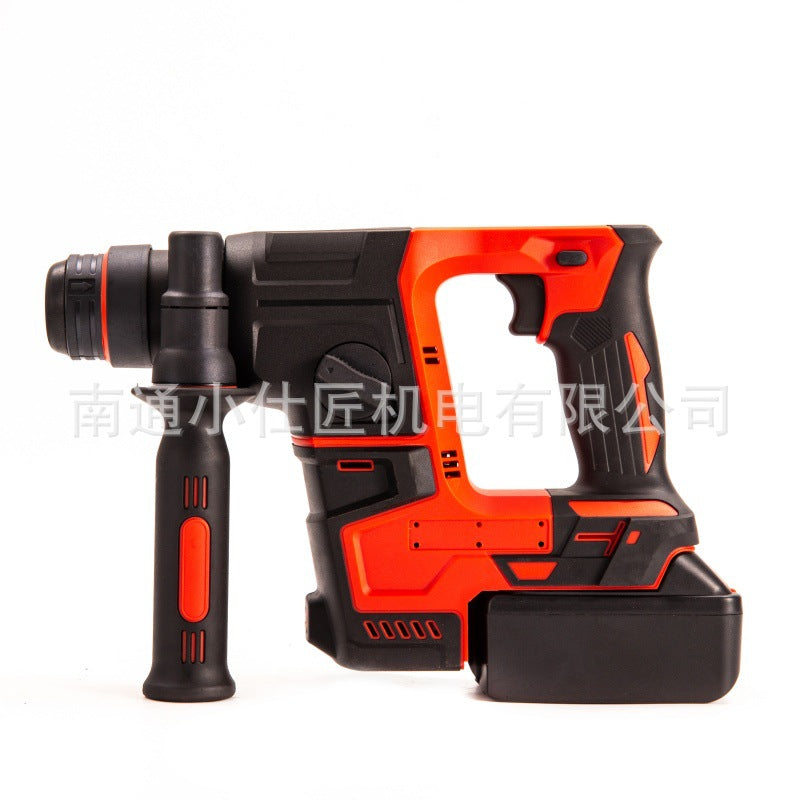 Cross-Border Foreign Trade Brushless Lithium Battery Rechargeable Electric Hammer Industrial Grade High-Power Electric Hammer Electric Pickaxe Concrete Impact Drill