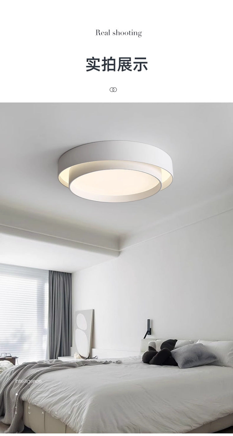 Full Spectrum for Study Room LED Eye Protection Ceiling Lamp Italian Minimalist Ceiling Lamp Modern Atmosphere High-end Master Bedroom Children