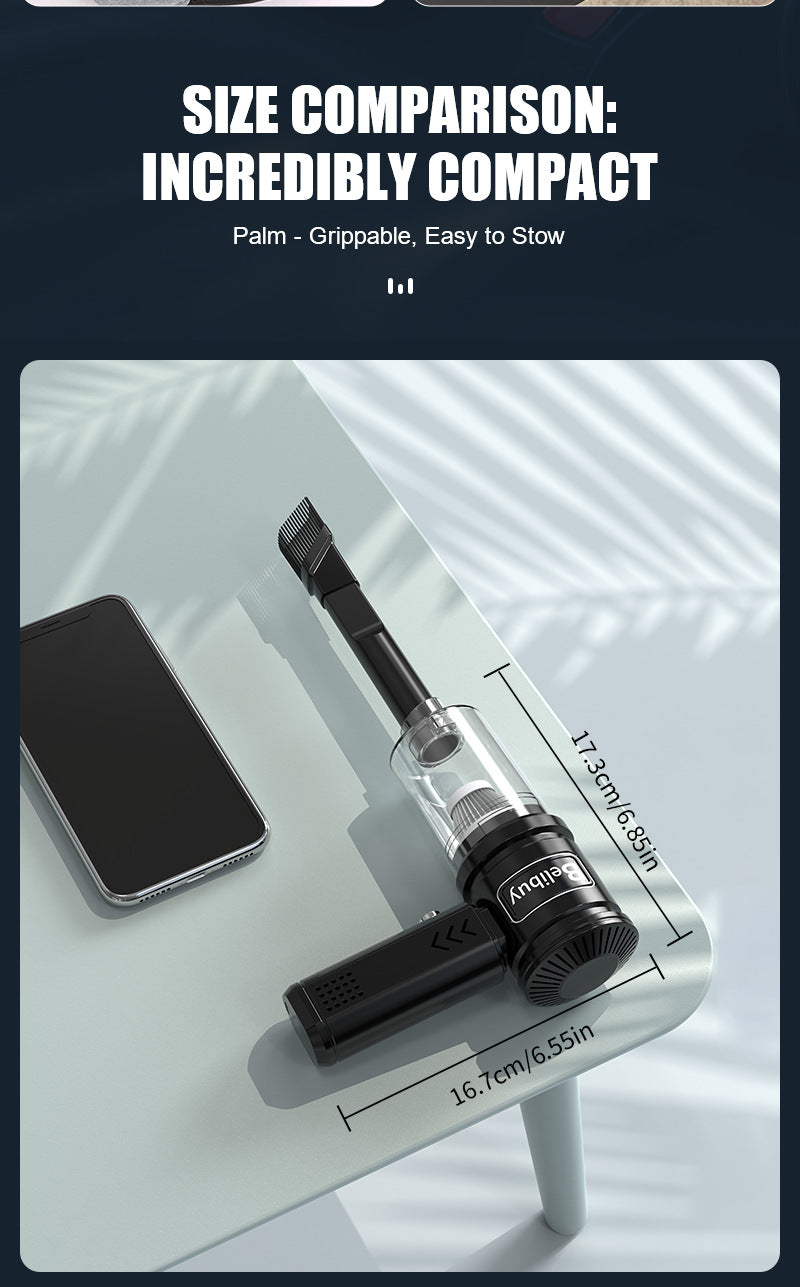 New Wireless Car Vacuum Cleaner Portable Multi-Functional Vacuum Machine High Suction Handheld Small Household