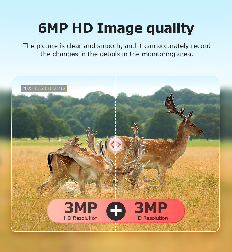 AOV Low Power Consumption4G Solar camera outdoor wireless600Ten Thousand Pairs of Lenses