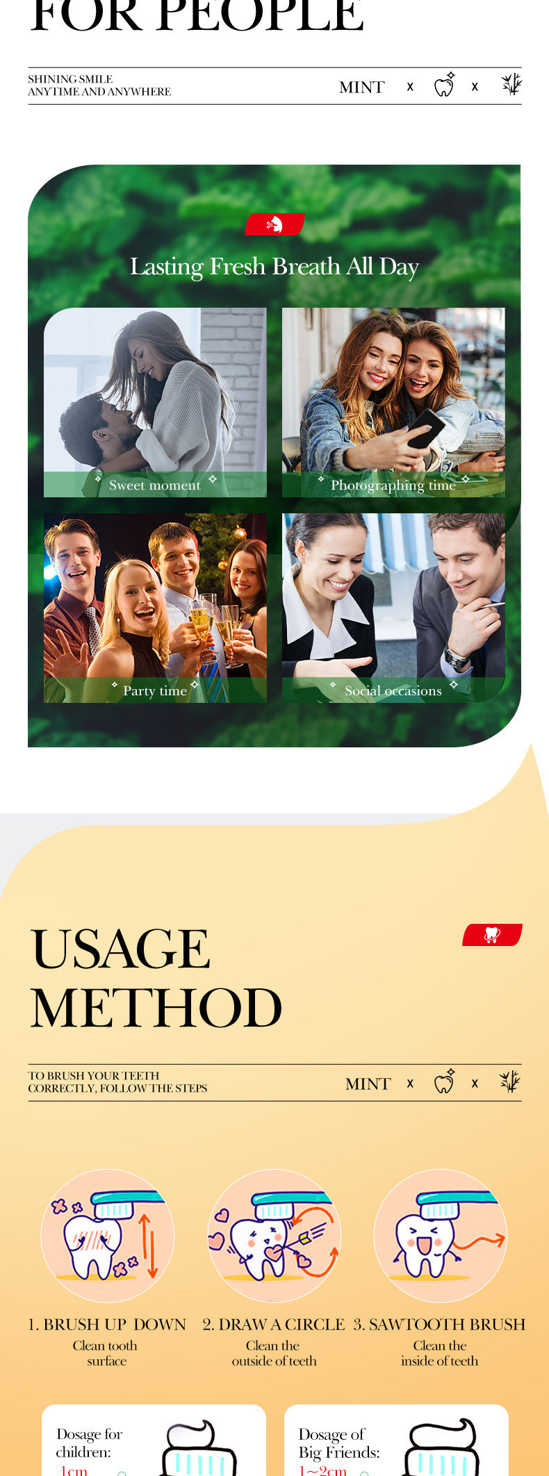 Distribution Combination Toothpaste SADOER Clean teeth fresh oral care cross-border wholesale