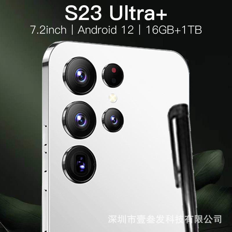 S23 Ultra Popular(3+64G) 7.3Inch4G All-in-One New Smartphone Factory